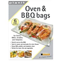 Pack de 6 Horno y barbacoa bolsas